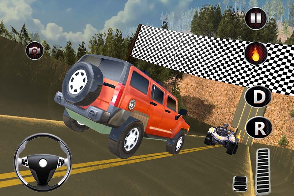 Offroad Stunt Car Drive 3d screenshot 2