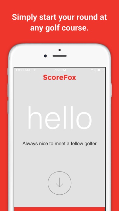 Screenshot #2 pour ScoreFox - Simple Golf Scoring
