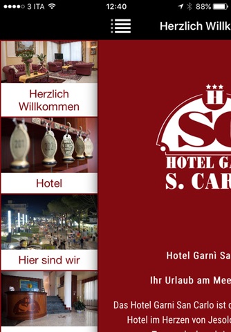 Hotel Garni San Carlo DE screenshot 2