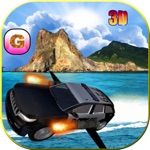 Floating Police Car Flying Cars – Futuristic Flying Cop Airborne flight Simulator FREE game