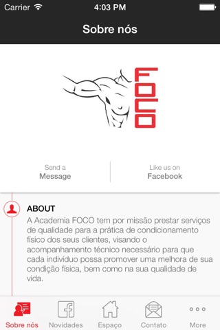 Academia Foco Arapongas screenshot 2