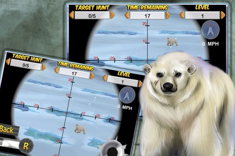 Deadly Angry polar bear hunting Pro - 3D simulator screenshot 2