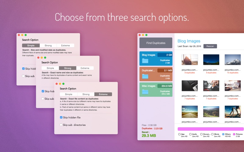 Screenshot #5 for AntiDuplicates