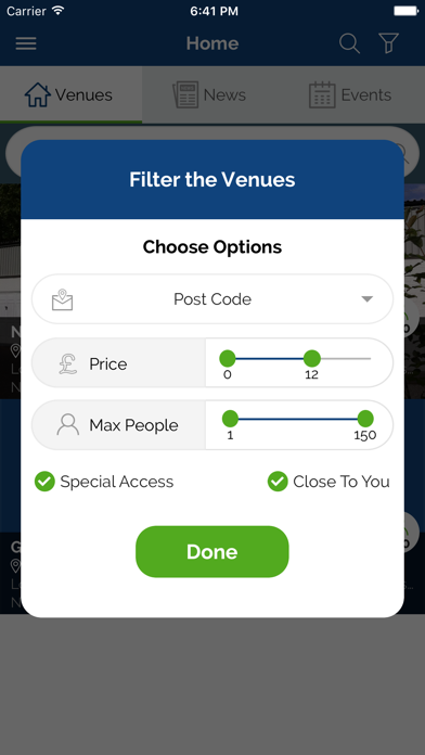 App screenshot