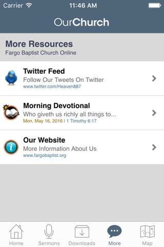 Fargo Baptist Church screenshot 4