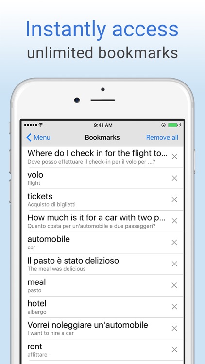 English-Italian Translation Dictionary by Farlex screenshot-3