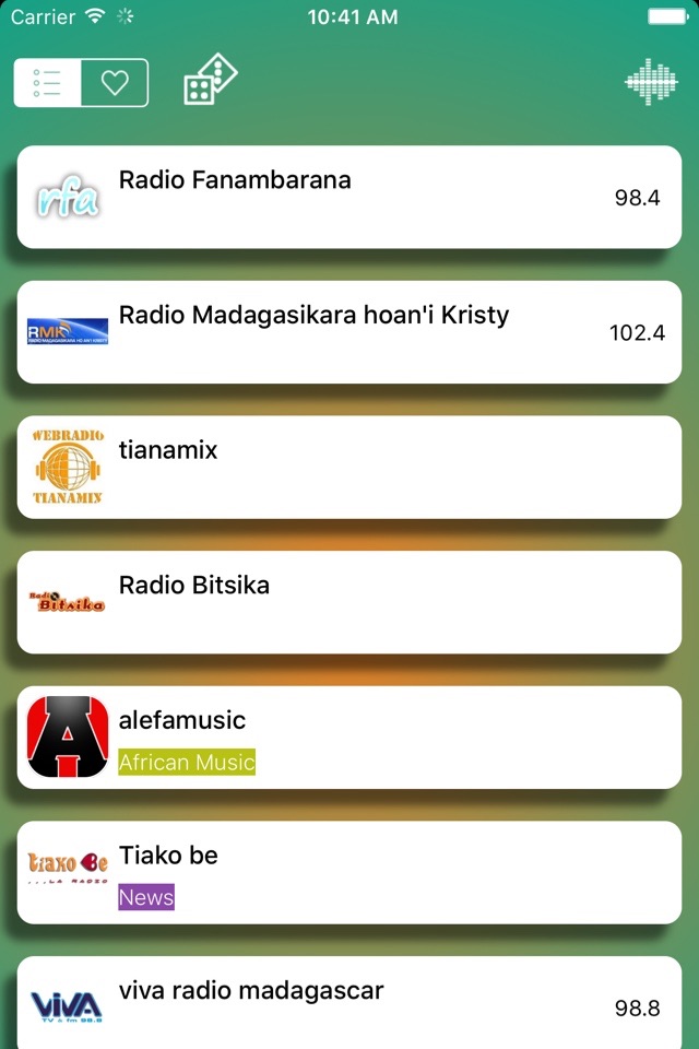 Madagascar Radio News / FM - AM screenshot 2