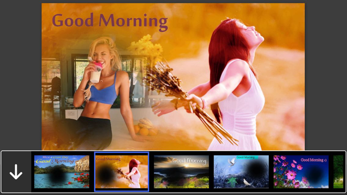 Good Morning Photo Frames - Instant Frame Maker and Photo Editor
