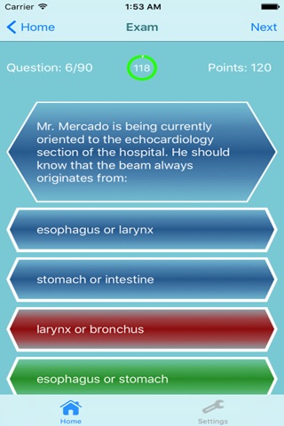 Echocardiogram Review 952 Questions screenshot 4