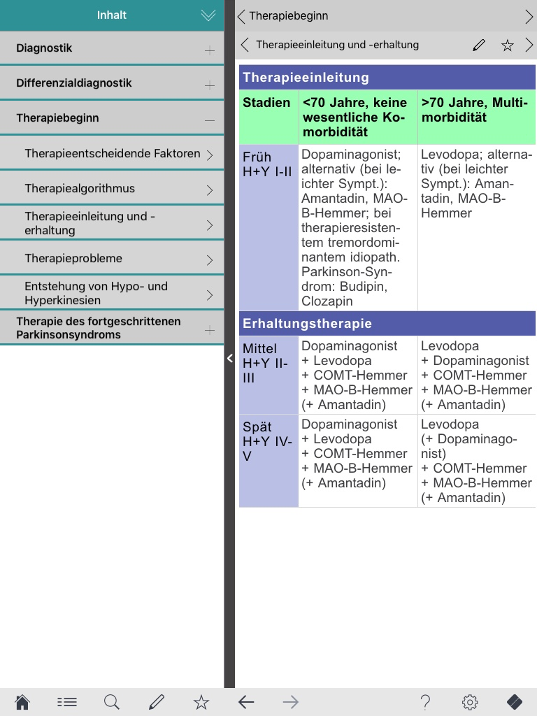Parkinson pocketcards screenshot 8