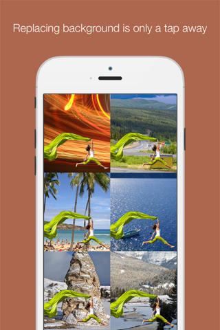 Magic Cam - replace your selfie's background screenshot 4