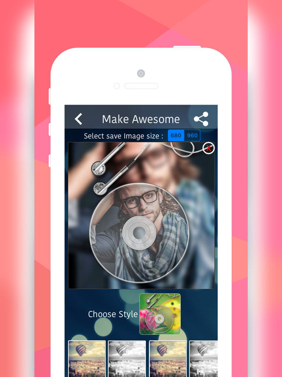Screenshot #4 pour بيب كاميرا - تعديل الصور وتركيب الاطارات على الصور باحترافية PIP