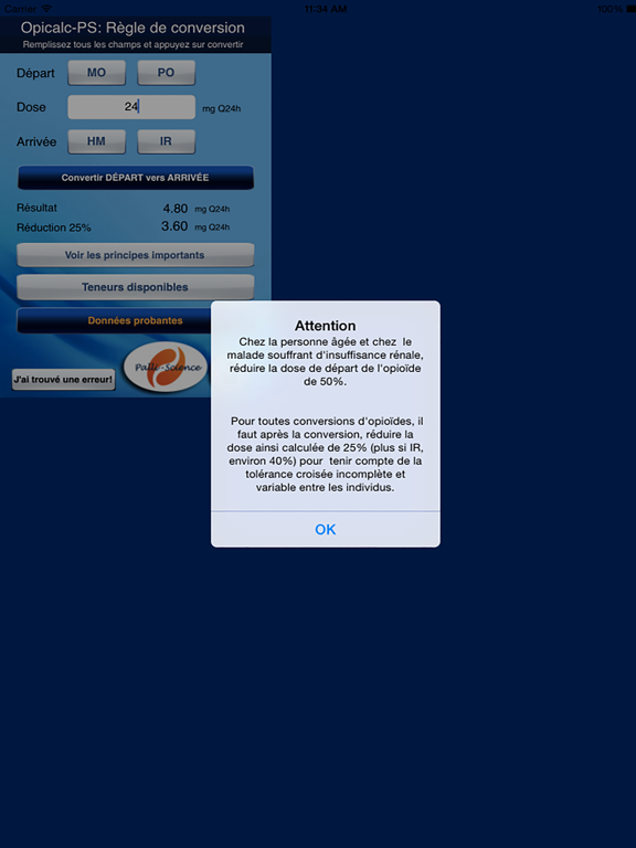 Screenshot #6 pour Opicalc-PS