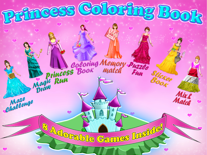 Little Princess Coloring Book