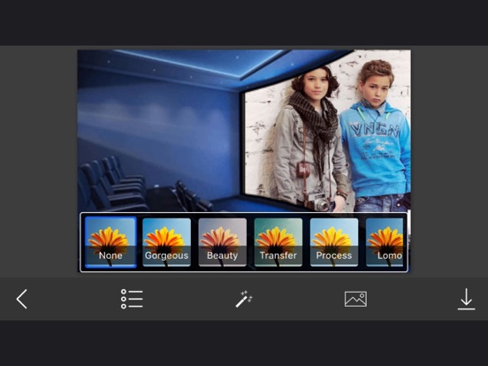 Billboard Photo Frame - Make Awesome Photo using beautiful Photo Frames iPad screenshot 4 - Photo & Video app