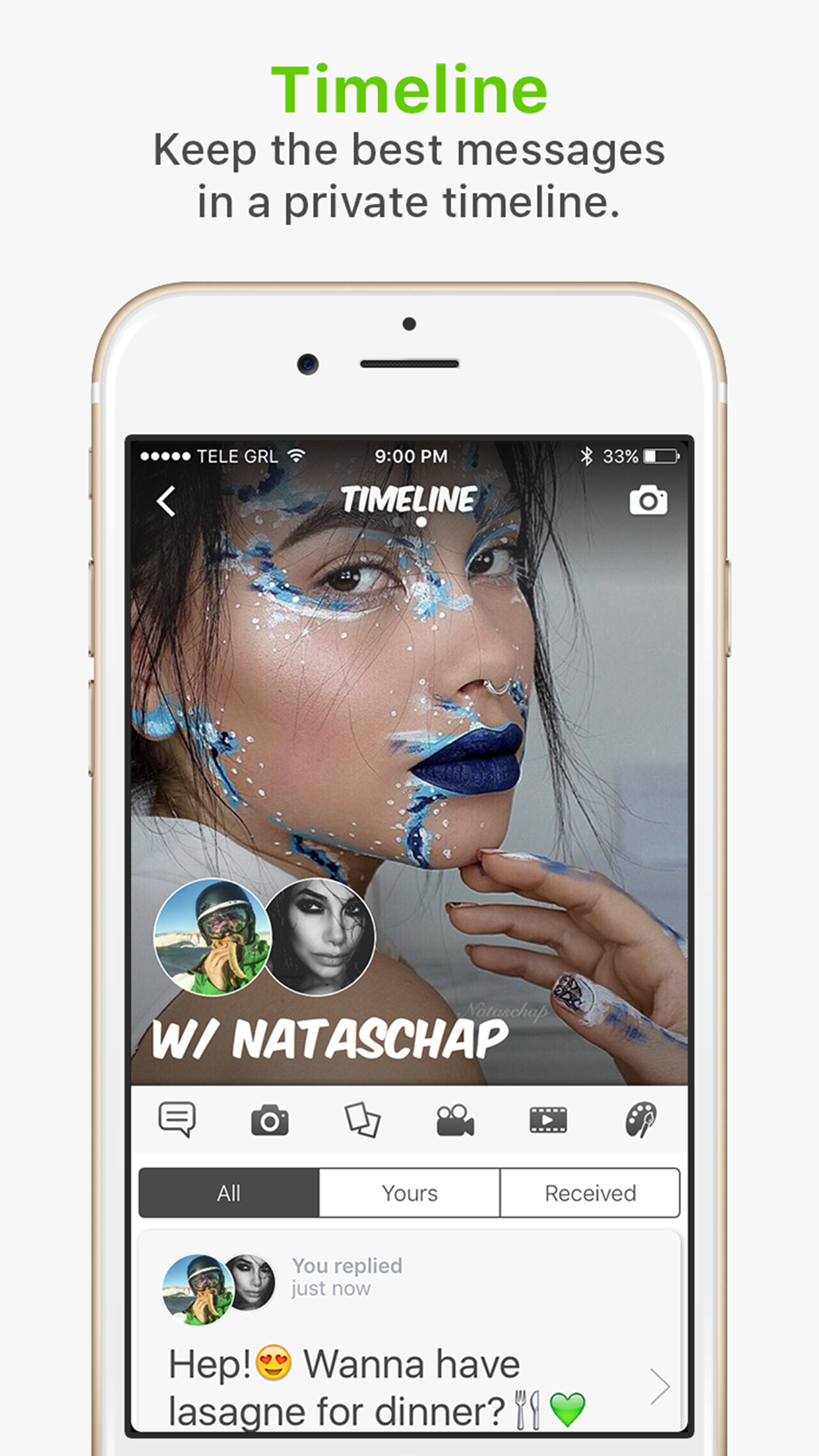 Reply - Fullscreen Messaging screenshot 5