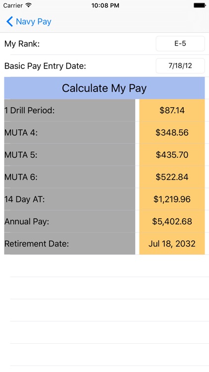 Navy Pay screenshot-3