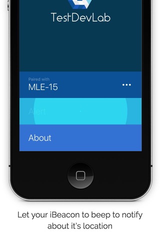 TestDevLab iBeacon screenshot 3