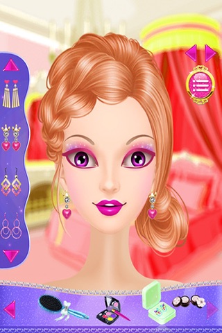 Fashion Salon Makeover & makeup game for girls screenshot 2