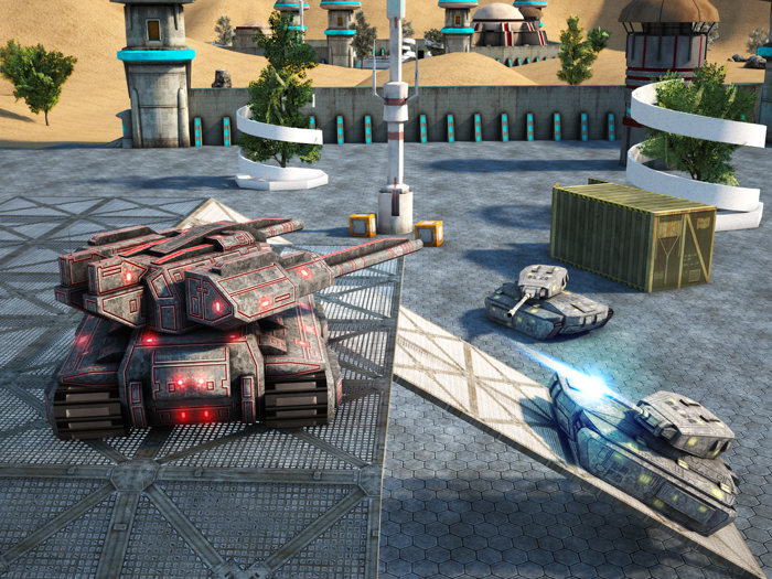 Tank Battle Shooting Game