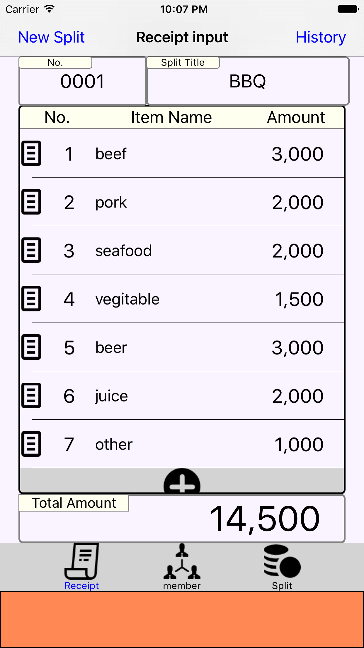 Let's BBQ Split