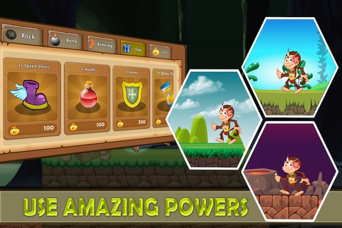 Super monkey kong 2016 quest : fun free new jungle adventure game screenshot 2