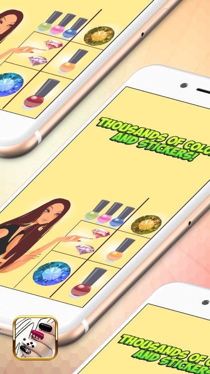 3D Nail Art Game - Beauty Makeover Salon for Fashion Girls with Cute Manicure Design.s