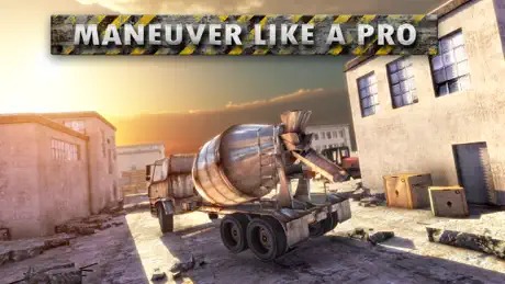 Cement Truck Parking - Realistic Driving Simulator Free