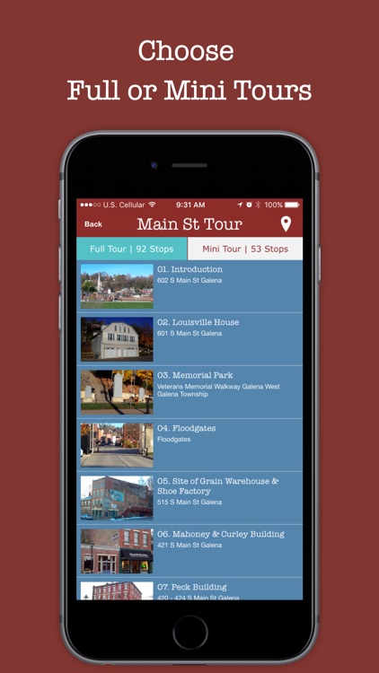 Galena Tours