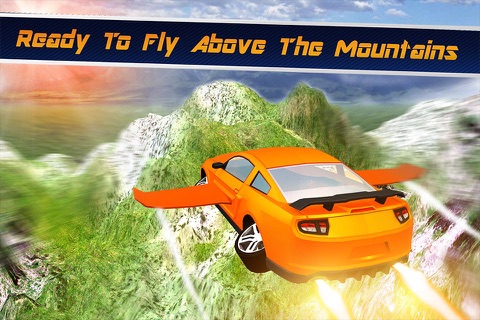 Flying Car Simulator – Futuristic Extreme Flight like an f16 Airplane jet Pilot screenshot 2