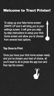 tract printer iphone screenshot 1