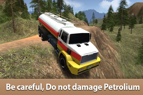 Oil Truck Simulator 3D - Offroad tank truck driving screenshot 2