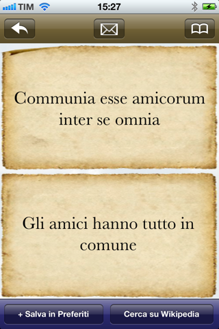 Frasi Latine - la frase in latino giusta per ogni occasione screenshot 4