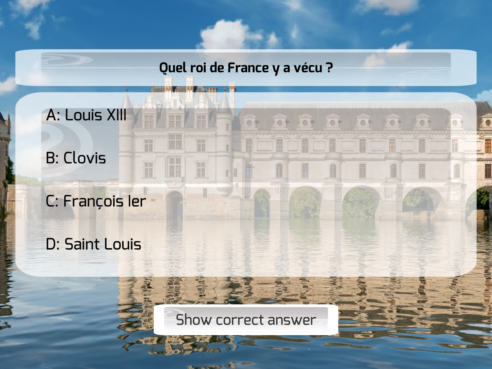 France Quiz Extension
