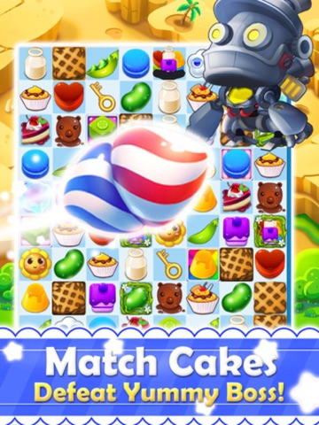 Yummy Sweets - 3 match puzzle splash gameのおすすめ画像3