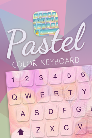 Pastel Color Keyboard – Ultimate Key with Blur.red Background Skins & Cute Font.s screenshot 2