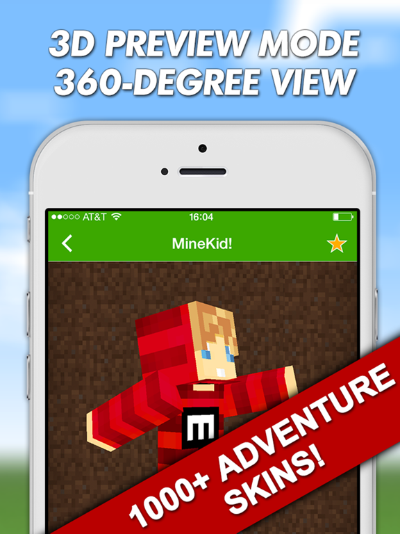 Adventure Skins for Minecraft PE (Pocket Edition) & Minecraft PCのおすすめ画像3