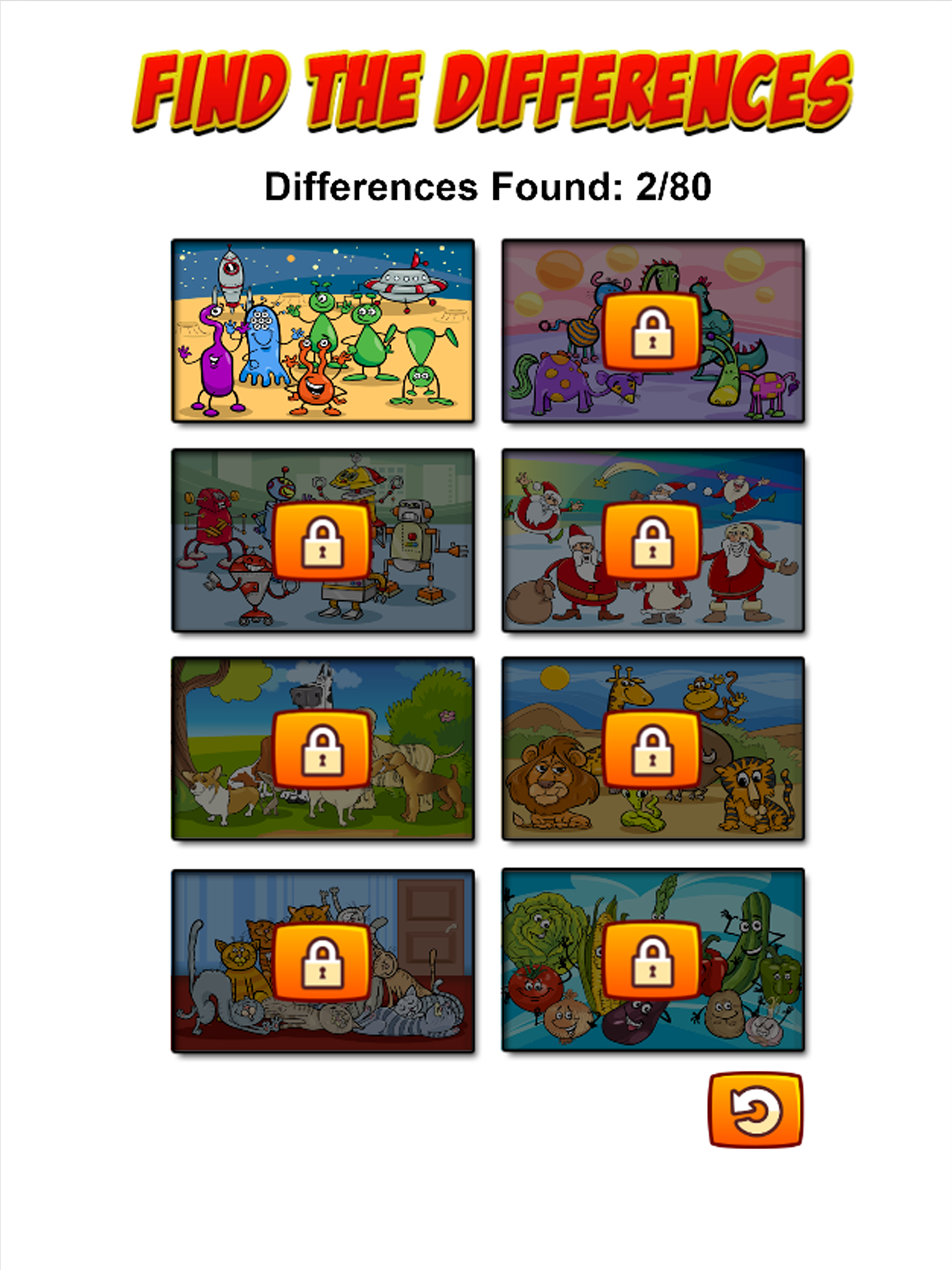 Find the Differences 2 for Kids and Toddlers