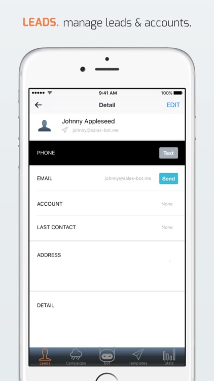SalesBot - lead capture & email/sms drip campaigns screenshot-3