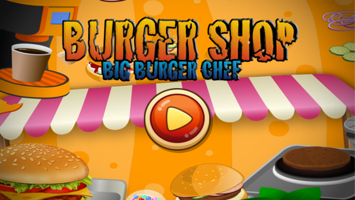 burger shop big chef  games maker food hamburger for girls and boys
