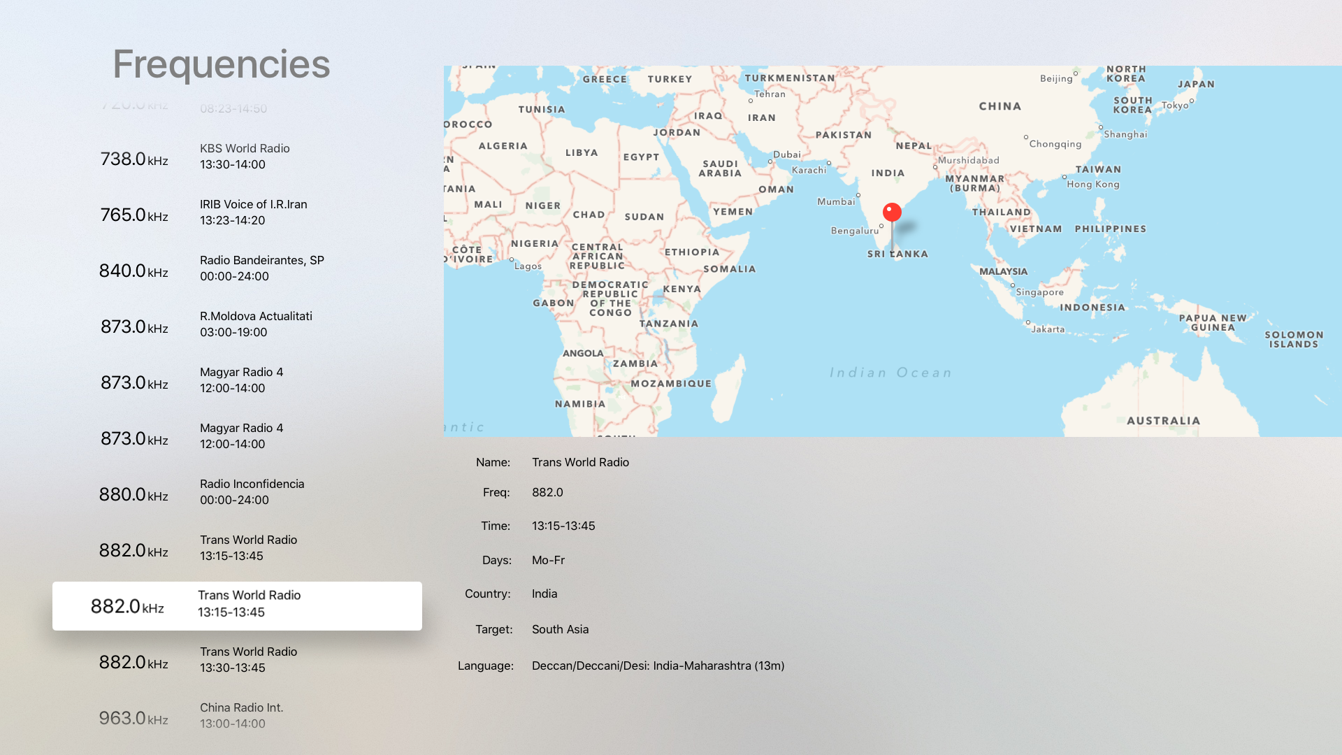 SWListener - radio scanner
