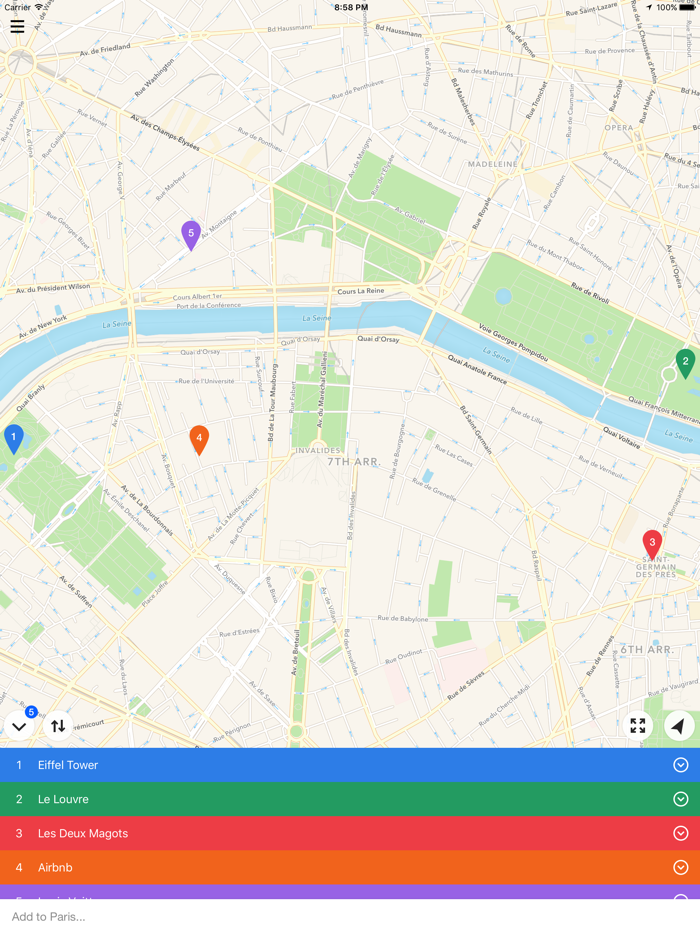 Relay – Multiple Location Maps