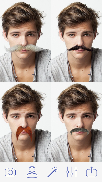 Beard and Mustaches Photo Booth - Men Beard Style Photo Effect for MSQRD Instagram Screenshot 4 - AppWisp.com Beard and Mustaches Photo Booth - Men Beard Style Photo Effect for MSQRD Instagram Screenshot 4 - AppWisp.com