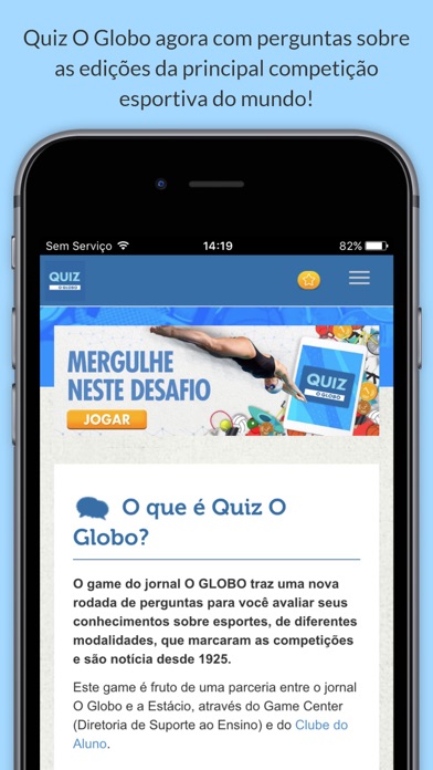 Screenshot #1 pour Quiz O Globo