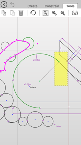 Updraw - create 2D CAD drawings with dimensions screenshot