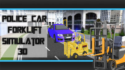 Police Car Forklift Simulator 3D Screenshot 1 - AppWisp.com