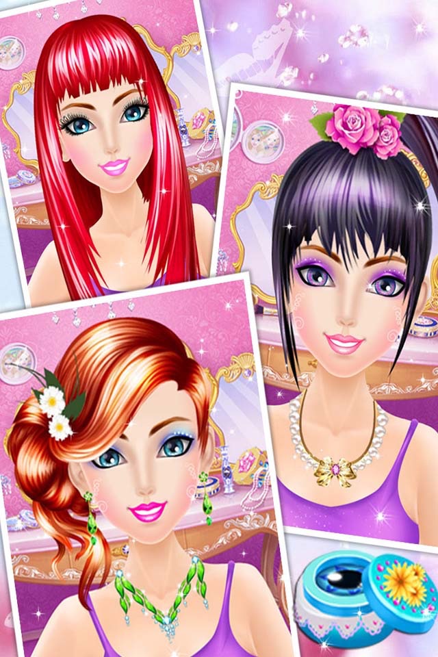 Twin Princess Makeover for girls kids screenshot 4