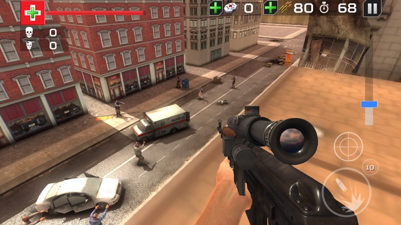 muerto tiros cazador del zombi screenshot 2