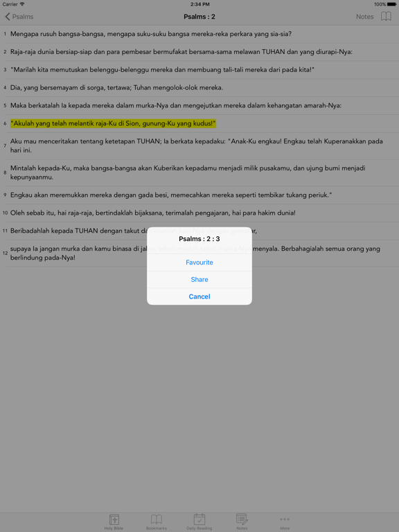 Alkitab: Easy to use Indonesian Bahasa Holy Bible App for daily offline Bible book readingのおすすめ画像4