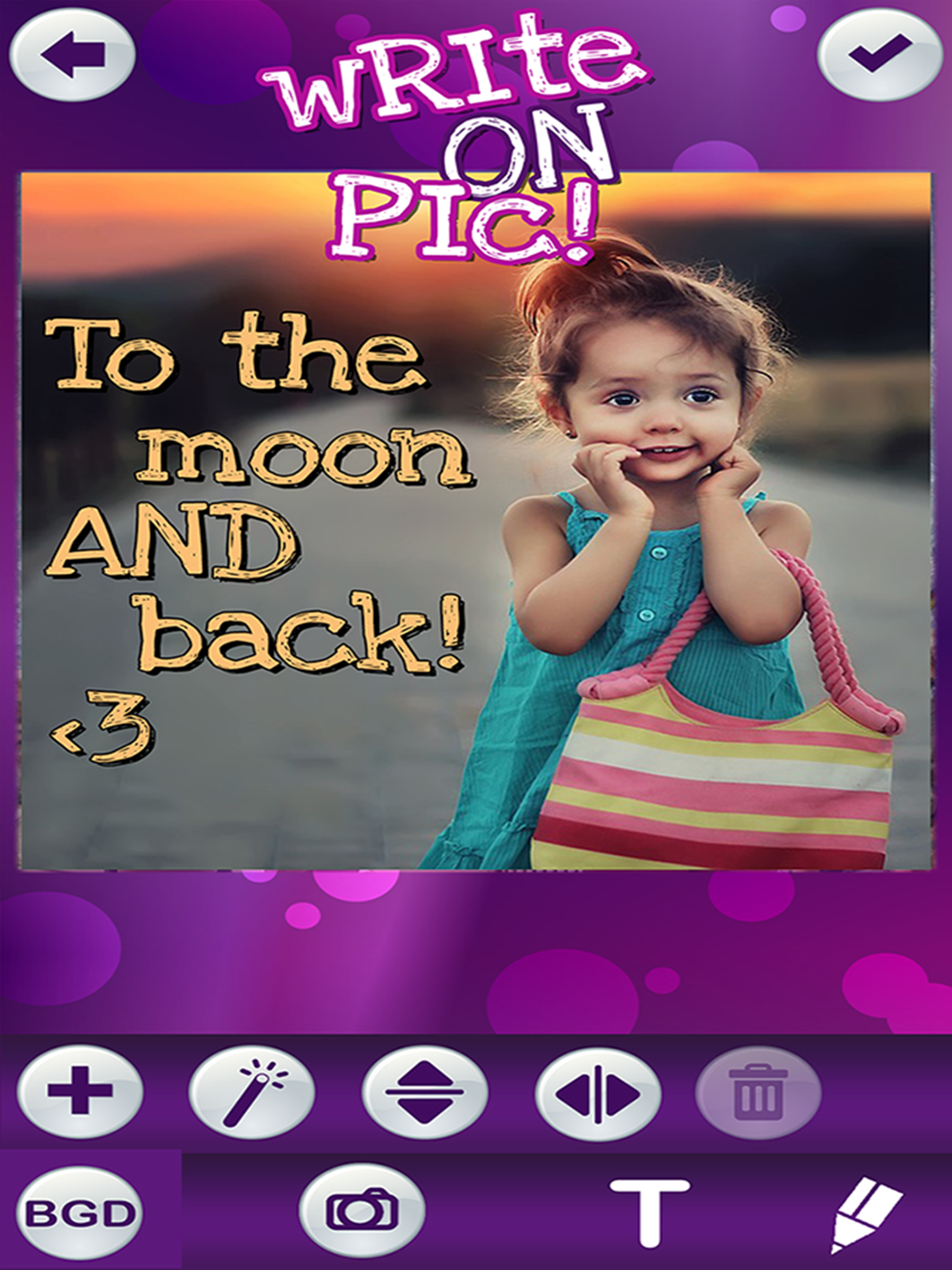 Write on Pics Free Photo Studio Editor – Add Text and Caption.s over your Favorite Picture.s